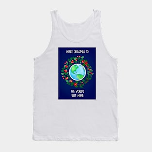 MERRY CHRISTMAS BEST MUM Tank Top